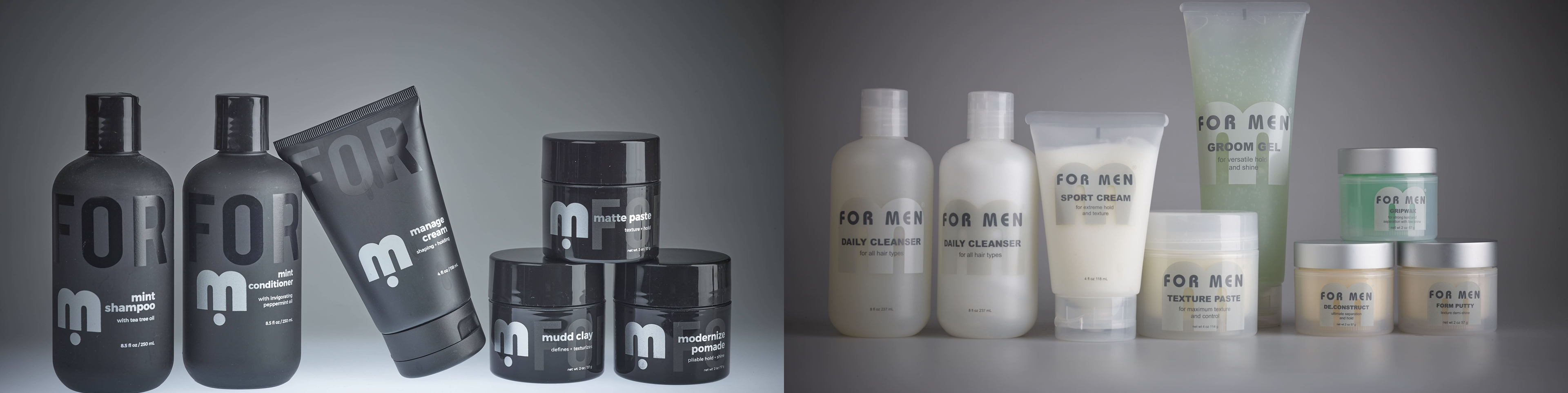 Best hair products for men at FOR MEN Salon and Spa in Lake Forest, California