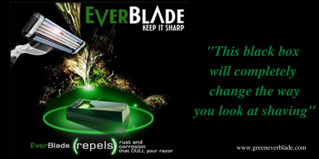 Men's shaving tool. The EverBlade razor sharpener offered by FOR MEN Salon and Spa in Lake Forest, California