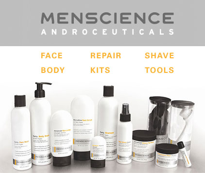 Best skin care products and sunscreen for men. Menscience Androceuticals help improve men's skin keeping it looking its best.