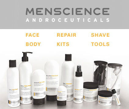 Best skin care products for men. Menscience Androceuticals help improve men's skin keeping it looking its best.