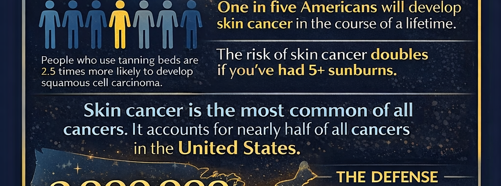 Sunscreen education and skin care services for men in Lake Forest, California.