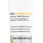 Elta Md is number 1 but FOR MEN Salon and Spa recommends Menscience TiO 30spf Sunblock.