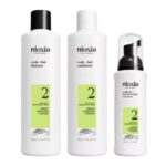 Hair loss shampoo, conditioner, and treatment by Nioxin available at FOR MEN Salon and Spa