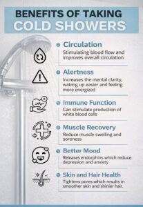 Cold shower benefits for men and why they should start taking them.