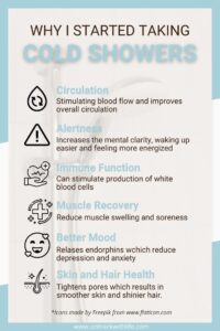 Cold shower benefits for men and why they should start taking them.