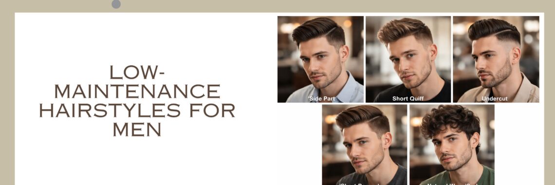 Mens hairstyles: which is the best low maintenance style for you? Check out m FOR MEN Salon and Spa in Lake Forest, California.
