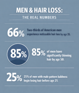Hair loss treatments work best when men have all the information for their situation.