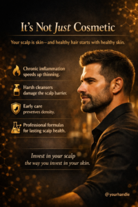 Shampoos for men are not just about cleaning the hair but maintaining optimal scalp health for hair growth.