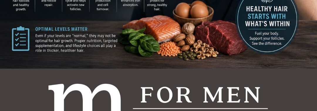 Hair growth of viable follicles is possible with optimal levels of the right vitamin and minerals.